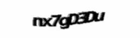 Security check image, please type the characters shown